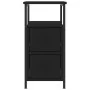 Nachttische, 2 Stück, schwarzes Holzwerkstoff, 30 x 60 x 60 cm von vidaXL, Nachttische - Ref: Foro24-826064, Preis: 102,26 €,...