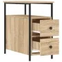 Nightstands 2 pcs engineered wood Sonoma oak 30x60x60 cm by vidaXL, Nightstands - Ref: Foro24-826066, Price: 102,84 €, Discou...
