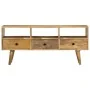 Solid mango wood TV stand 110x36x50 cm by vidaXL, TV Furniture - Ref: Foro24-285824, Price: 180,50 €, Discount: %