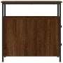 Mesitas noche 2 uds madera ingeniería marrón roble 30x60x60 cm de vidaXL, Mesitas de noche - Ref: Foro24-826072, Precio: 89,3...