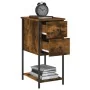 Nightstands 2 pcs engineered wood smoked oak 32x42x70 cm by vidaXL, Nightstands - Ref: Foro24-826098, Price: 76,79 €, Discoun...