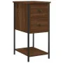 Nightstands 2 pcs oak brown engineered wood 32x42x70 cm by vidaXL, Nightstands - Ref: Foro24-826102, Price: 79,17 €, Discount: %