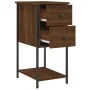 Nightstands 2 pcs oak brown engineered wood 32x42x70 cm by vidaXL, Nightstands - Ref: Foro24-826102, Price: 79,17 €, Discount: %