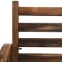 Garden bench solid fir wood 142 cm by vidaXL, garden benches - Ref: Foro24-313892, Price: 266,18 €, Discount: %
