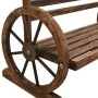 Gartenbank aus massivem Tannenholz 142 cm von vidaXL, Gartenbänke - Ref: Foro24-313892, Preis: 266,18 €, Rabatt: %