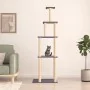 Cat scratching post with dark gray sisal posts 183 cm by vidaXL, Cat furniture - Ref: Foro24-171746, Price: 77,42 €, Discount: %