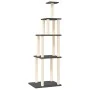 Cat scratching post with dark gray sisal posts 183 cm by vidaXL, Cat furniture - Ref: Foro24-171746, Price: 77,42 €, Discount: %