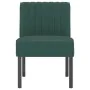 Dunkelgrüner, mit Samt gepolsterter Stuhl von vidaXL, Einfache Stühle - Ref: Foro24-352453, Preis: 81,69 €, Rabatt: %