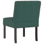 Dunkelgrüner, mit Samt gepolsterter Stuhl von vidaXL, Einfache Stühle - Ref: Foro24-352453, Preis: 81,69 €, Rabatt: %