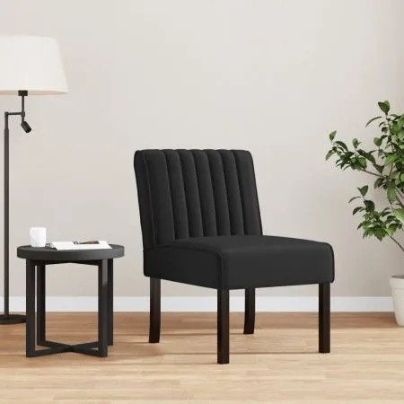 Gepolsterter Stuhl mit schwarzem Samt von vidaXL, Einfache Stühle - Ref: Foro24-352454, Preis: 78,03 €, Rabatt: %