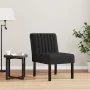 Gepolsterter Stuhl mit schwarzem Samt von vidaXL, Einfache Stühle - Ref: Foro24-352454, Preis: 78,03 €, Rabatt: %