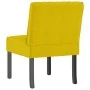 Upholstered chair in yellow velvet by vidaXL, Easy chairs - Ref: Foro24-352455, Price: 64,29 €, Discount: %