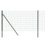 Green galvanized steel wire fence 0.8x25 m by vidaXL, fence panels - Ref: Foro24-154072, Price: 108,57 €, Discount: %