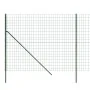 Cerca de alambre de acero galvanizado verde 1,8x25 m de vidaXL, Paneles de vallas - Ref: Foro24-154077, Precio: 225,81 €, Des...