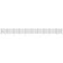 Grüner Zaun aus verzinktem Stahldraht 2,2 x 25 m von vidaXL, Zaunpaneele - Ref: Foro24-154079, Preis: 246,73 €, Rabatt: %