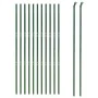 Cerca de alambre de acero galvanizado verde 2x25 m de vidaXL, Paneles de vallas - Ref: Foro24-154078, Precio: 231,90 €, Descu...