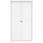 Armario BODO madera maciza de pino blanco 101x52x176,5 cm de vidaXL, Armarios roperos - Ref: Foro24-355059, Precio: 256,92 €,...