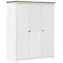 BODO Massivholzschrank Kiefer weiß braun 151,5x52x176,5 cm von vidaXL, Kleiderschränke - Ref: Foro24-355063, Preis: 394,51 €,...