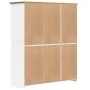 BODO Massivholzschrank Kiefer weiß braun 151,5x52x176,5 cm von vidaXL, Kleiderschränke - Ref: Foro24-355063, Preis: 394,51 €,...