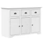 BODO Sideboard aus massivem weißem Kiefernholz 115x43x79,5 cm von vidaXL, Sideboards - Ref: Foro24-355065, Preis: 271,97 €, R...