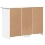 BODO sideboard solid white pine wood 115x43x79.5 cm by vidaXL, Sideboards - Ref: Foro24-355065, Price: 271,97 €, Discount: %