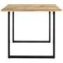 Solid recycled wood dining table 180x90x76 cm by vidaXL, Kitchen and dining tables - Ref: Foro24-285830, Price: 287,21 €, Dis...