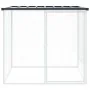 Chicken coop and anthracite galvanized steel canopy 103x98x90 cm by vidaXL, Cages and habitats for small animals - Ref: Foro2...