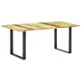 Solid recycled wood dining table 180x90x76 cm by vidaXL, Kitchen and dining tables - Ref: Foro24-285830, Price: 287,21 €, Dis...