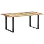Solid recycled wood dining table 180x90x76 cm by vidaXL, Kitchen and dining tables - Ref: Foro24-285830, Price: 287,21 €, Dis...