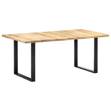 Esstisch aus massivem Mangoholz, 180 x 90 x 76 cm von vidaXL, Küchen- und Esstische - Ref: Foro24-285831, Preis: 311,32 €, Ra...