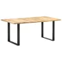 Esstisch aus massivem Mangoholz, 180 x 90 x 76 cm von vidaXL, Küchen- und Esstische - Ref: Foro24-285831, Preis: 311,32 €, Ra...