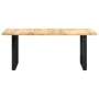 Esstisch aus massivem Mangoholz, 180 x 90 x 76 cm von vidaXL, Küchen- und Esstische - Ref: Foro24-285831, Preis: 311,32 €, Ra...
