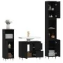 Juego de muebles de baño 3 pzas madera contrachapada negro de vidaXL, Muebles de baño - Ref: Foro24-3190214, Precio: 188,43 €...