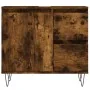 3-piece bathroom furniture set smoked oak plywood by vidaXL, Bathroom furniture - Ref: Foro24-3190226, Price: 188,34 €, Disco...