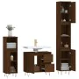 3-teiliges Badezimmermöbel-Set aus braunem Eichensperrholz von vidaXL, Badezimmermöbel - Ref: Foro24-3190228, Preis: 204,95 €...