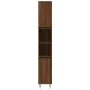 3-teiliges Badezimmermöbel-Set aus braunem Eichensperrholz von vidaXL, Badezimmermöbel - Ref: Foro24-3190228, Preis: 204,95 €...