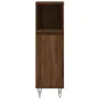 3-teiliges Badezimmermöbel-Set aus braunem Eichensperrholz von vidaXL, Badezimmermöbel - Ref: Foro24-3190228, Preis: 204,95 €...