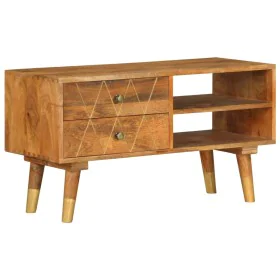 TV-Schrank aus massivem Mangoholz, 85 x 35 x 47 cm von vidaXL, TV-Möbel - Ref: Foro24-285855, Preis: 152,92 €, Rabatt: %