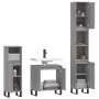 Set de muebles de baño 3 pzas madera contrachapada gris sonoma de vidaXL, Muebles de baño - Ref: Foro24-3190289, Precio: 172,...