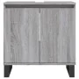 Set de muebles de baño 3 pzas madera contrachapada gris sonoma de vidaXL, Muebles de baño - Ref: Foro24-3190289, Precio: 172,...