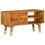 Solid mango wood TV cabinet 85x35x47 cm by vidaXL, TV Furniture - Ref: Foro24-285855, Price: 152,92 €, Discount: %
