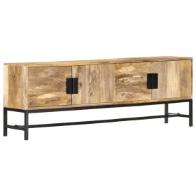 TV-Schrank aus massivem Mangoholz, 140 x 30 x 50 cm von vidaXL, TV-Möbel - Ref: Foro24-285863, Preis: 281,10 €, Rabatt: %