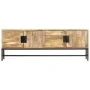 TV-Schrank aus massivem Mangoholz, 140 x 30 x 50 cm von vidaXL, TV-Möbel - Ref: Foro24-285863, Preis: 281,10 €, Rabatt: %