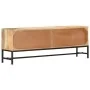 TV-Schrank aus massivem Mangoholz, 140 x 30 x 50 cm von vidaXL, TV-Möbel - Ref: Foro24-285863, Preis: 281,10 €, Rabatt: %