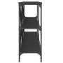 Black engineered iron and wood console table 180x30x75 cm by vidaXL, Side tables - Ref: Foro24-832853, Price: 75,26 €, Discou...