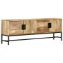 TV-Schrank aus massivem Mangoholz, 140 x 30 x 50 cm von vidaXL, TV-Möbel - Ref: Foro24-285863, Preis: 281,10 €, Rabatt: %