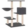Katzenkratzbaum mit dunkelgrauen Sisalstämmen 82,5 cm von vidaXL, Katzenmöbel - Ref: Foro24-172387, Preis: 52,95 €, Rabatt: %