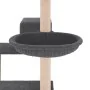 Katzenkratzbaum mit dunkelgrauen Sisalstämmen 82,5 cm von vidaXL, Katzenmöbel - Ref: Foro24-172387, Preis: 52,95 €, Rabatt: %