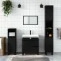 3-piece black plywood bathroom furniture set by vidaXL, Bathroom furniture - Ref: Foro24-3190230, Price: 245,16 €, Discount: %