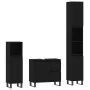 3-piece black plywood bathroom furniture set by vidaXL, Bathroom furniture - Ref: Foro24-3190230, Price: 245,16 €, Discount: %